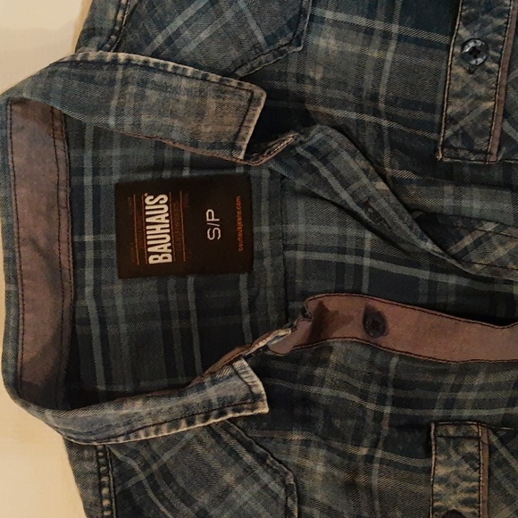 Bauhaus denim checkered shirt - Picture 2 of 3